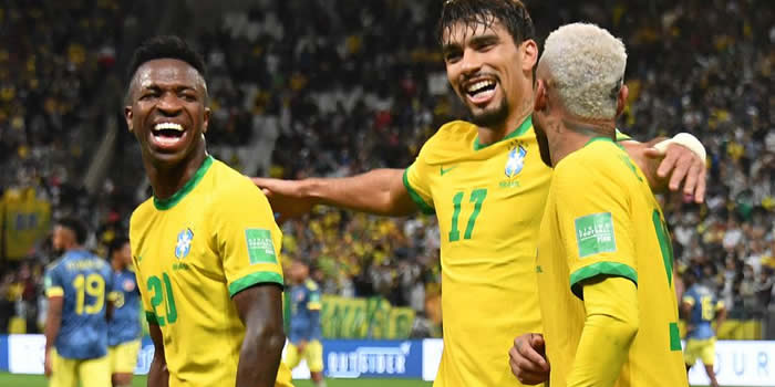 Seleção Brasileira - Vinícius, Paquetá e Neymar