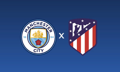 Manchester City e Atlético de Madrid - Liga dos Campeões